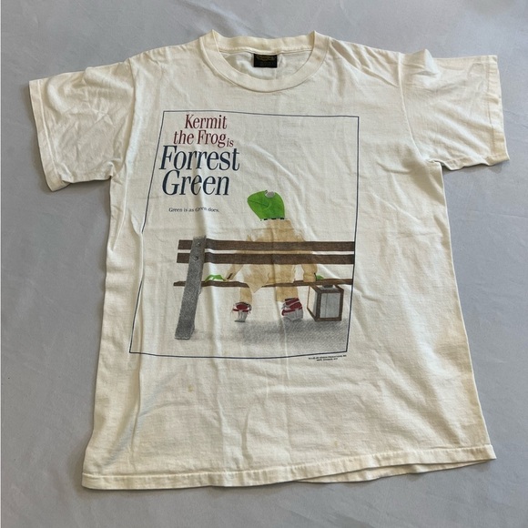 CHANGES Vintage 90’s Kermit The Frog Jim Hensen Productions, Rare, Size Large. - Picture 1 of 8